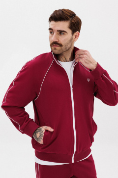 Брюки и джемпер с логотипом и контрастной тесьмой GO M3082/12-01.182-186 - фото 2