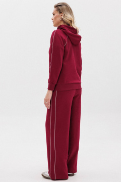 Костюм из трикотажа с логотипами и брюками-стрелками GO F3081/12-01. 170-176 - фото 2