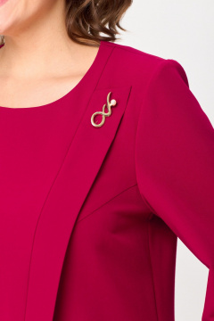 Классический брючный костюм из текстиля БАГРЯНИЦА 5083 - фото 5