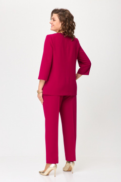 Классический брючный костюм из текстиля БАГРЯНИЦА 5083 - фото 3