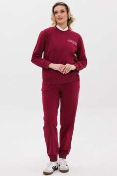 Спортивный костюм из трикотажа и хлопка с классическим кроем GO F3107а/12-01 170-176 - фото 1