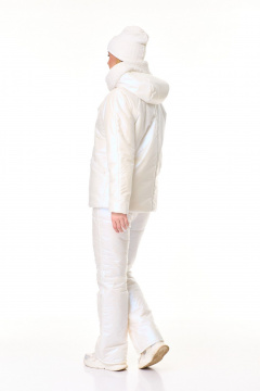 Брюки, куртка T&N 7606 молочный_перламутр - фото 5