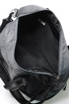 Спортивная сумка из текстиля с объемным карманом и регулировкой Galanteya 40221.24с1260к45 серый - фото 5