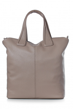 Круглогодичная сумка из экокожи бежевого цвета с отделением и карманом Galanteya 42124.24с1315к45 кофейный - фото 2