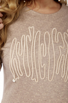 Платье приталенное из трикотажа с вышивкой и карманами Jurimex 3271 - фото 5