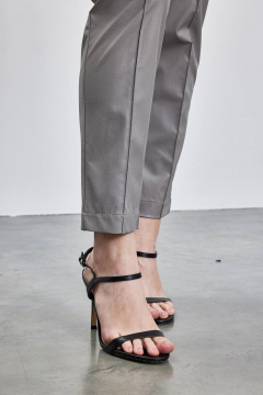 Брюки из экокожи с резинкой и стрелками Femme & Devur 9955 1.4F(164) - фото 3