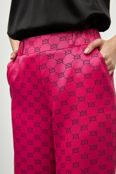 Широкие брюки с завышенной талией на резинке для ярких образов Femme & Devur 90040 1.32F(170) - фото 3