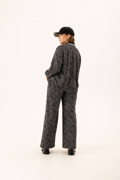 Многоцветные брюки на резинке с карманами для повседневных образов Femme & Devur 90002 1.32BF(170) - фото 5