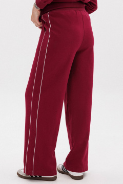 Классические брюки из трикотажа с карманами и поясом GO F2081/12-01. 170-176 - фото 2