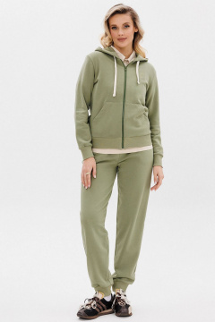 Спортивный костюм из трикотажа на молнии с карманами GO F3070/26-02. 164-170 - фото 1