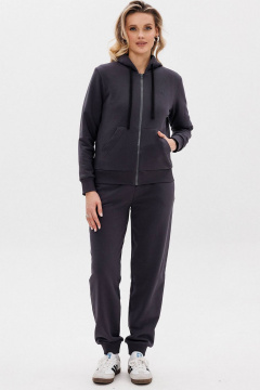 Трикотажный костюм из двухкомпонентной ткани с логотипом GO F3070/30-03. 170-176 - фото 4