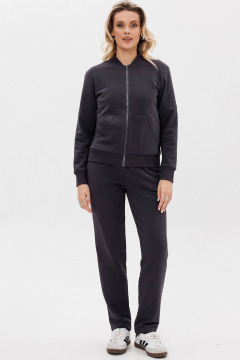 Спортивный костюм из трикотажа с blazer-стилем GO F3071/30-03. 164-170 - фото 4