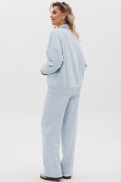 Повседневный костюм из трикотажа с вышивкой и стрелками GO F3077/29-1413. 170-176 - фото 2