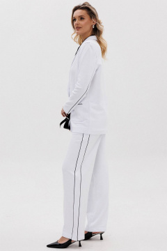 Стильный костюм из хлопкового вельвета с юбкой GO F3079/01-01. 170-176 - фото 5