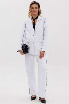 Стильный костюм из хлопкового вельвета с юбкой GO F3079/01-01. 170-176 - фото 1