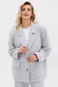 Костюм из хлопкового штрукса с прямыми брюками и жакетом GO F3105/50-04. 170-176 - фото 3