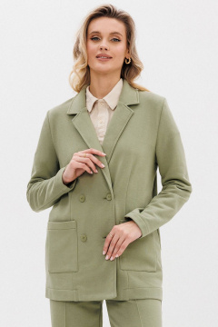 Демисезонный жакет в стиле smart casual из трикотажа GO F4078/26-02. 170-176 - фото 1