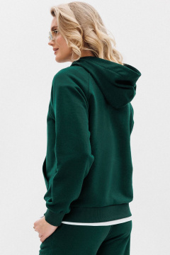 Базовое худи-реглан с принтом, эспаланом и карманом-кенгуру GO F4100а/25-02. 164-170 - фото 2