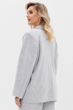 Жакет oversize с широкими плечами и лацканами GO F4105/50-04. 170-176 - фото 2