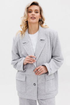 Жакет oversize с широкими плечами и лацканами GO F4105/50-04. 170-176 - фото 1