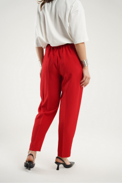 Брюки с прорезными карманами и складками из текстиля Deesses 4329 - фото 5