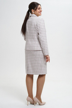 Жакет и юбка костюм на каждый день в деловом стиле Alani Collection 2284 - фото 5