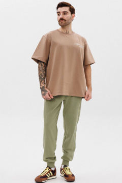 Футболка с контрастной печатью из хлопкового трикотажа GO M1001a/04-03. 176-182 - фото 4