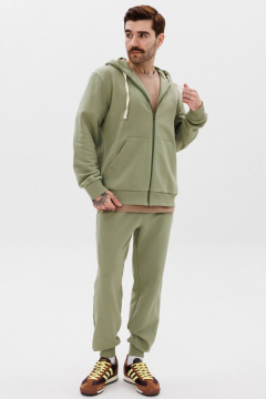 Брюки и худи спортивный костюм из трикотажа с логотипом GO M3070/26-02. 176-182 - фото 5