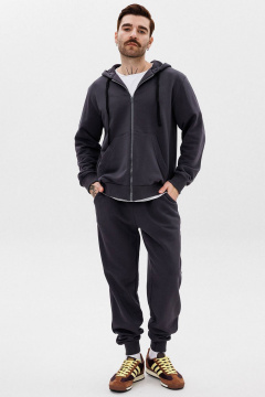 Брюки и худи классика из трикотажа с вышивкой логотипа GO M3070/30-03. 176-182 - фото 1