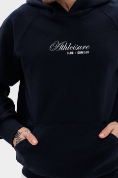 Брюки и худи спортивный костюм из трикотажа с принтом GO M3100а/20-04. 176-182 - фото 3