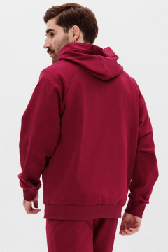 Худи хлопковый реглан с карманом кенгуру для мужчин GO M4100а/12-01. 182-188 - фото 3