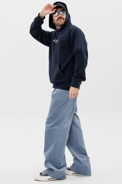 Худи хлопковый реглан с печатью для мужчин GO M4100а/20-04. 176-182 - фото 3