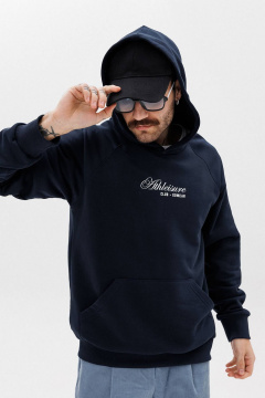 Худи хлопковый реглан с контрастной печатью для мужчин GO M4100а/20-04. 182-188 - фото 2