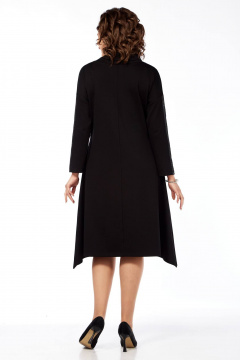 Элегантное платье трапеция из трикотажа с воротником Matini 3.1461/1 - фото 3