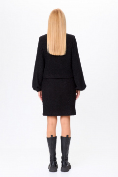 Жакет и юбка с карманами для делового образа Gamma Gracia 800 черный - фото 5