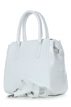 Сумка из экокожи для летних повседневных образов Galanteya 27624.24с988к45 белый - фото 1