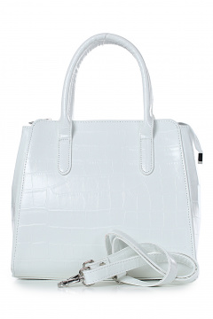 Сумка из экокожи для летних повседневных образов Galanteya 27624.24с988к45 белый - фото 2