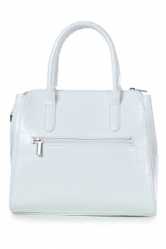 Сумка из экокожи для летних повседневных образов Galanteya 27624.24с988к45 белый - фото 3