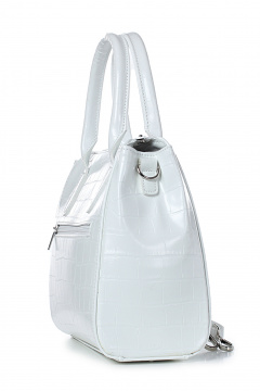 Сумка из экокожи для летних повседневных образов Galanteya 27624.24с988к45 белый - фото 4