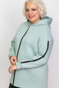 Джемпер женский приталенный с капюшоном и тесьмой Camelia 2434 2 - фото 3