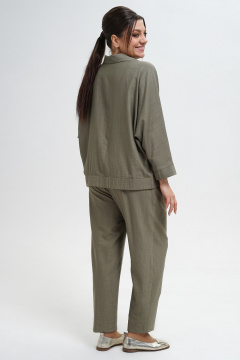 Брюки и жакет свободного кроя в демисезонном стиле Alani Collection 2287 - фото 5