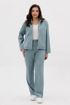 Кэжуал костюм из ткани, брюки и рубашка на каждый день Fantazia Mod 4744/1 - фото 2