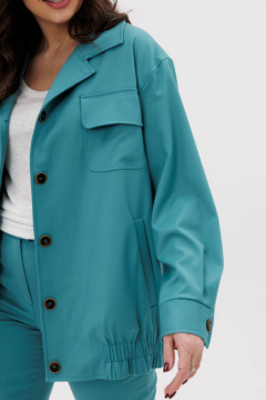 Весенний костюм из ткани с прорезным карманом Fantazia Mod 4614/1 - фото 4