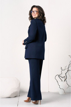 Костюм с жакетом со стоячим воротником и брюками Lissana 4958 - фото 5