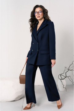 Костюм с жакетом со стоячим воротником и брюками Lissana 4958 - фото 3