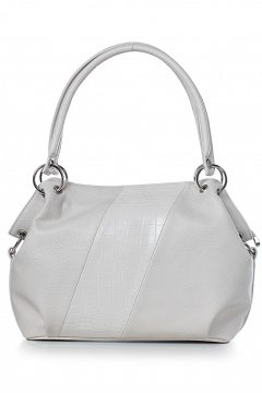 Сумка из экокожи в круглый сезон для повседневной носки Galanteya 5024.24с247к45 молочный - фото 2