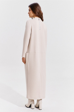 Платье длинное до щиколотки с карманами и швом RINKA 1363/1 - фото 2