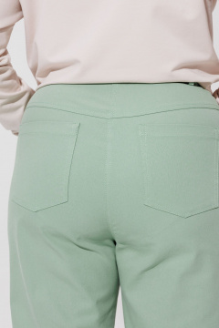 Женские джинсовые брюки прямого зауженного силуэта BRELA 2402 оливка - фото 5