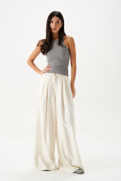 Топ трикотажный серый для комфортных будней ANNETE A723/3 - фото 1