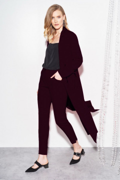 Брюки нарядные из текстиля, демисезонные BURVIN 7320-11 1 - фото 1